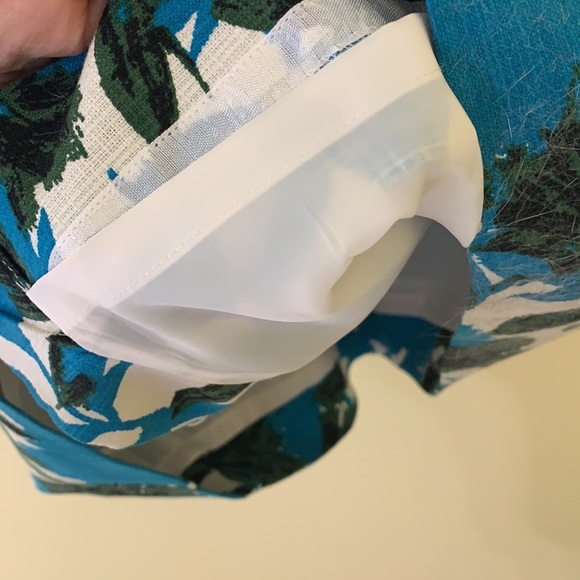 J CREW Tropical Print Pencil Skirt - Picture 6 of 8